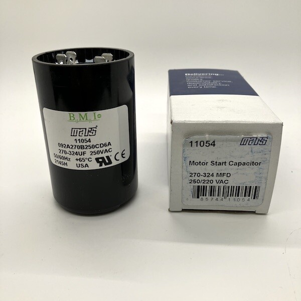 11054 Mars Motor Start Capacitor 270-324MFD 220/250VAC