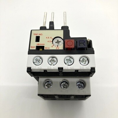 YC9Z-RHU10A4P8 IDEC Thermal Overload 3.5-4.8A