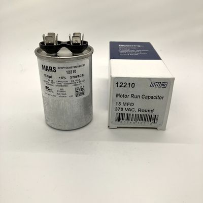 12210 Mars Motor Run Capacitor 15MFD 370VAC
