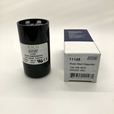 11148 Mars Motor Start Capacitor 124-156MFD 220/250VAC