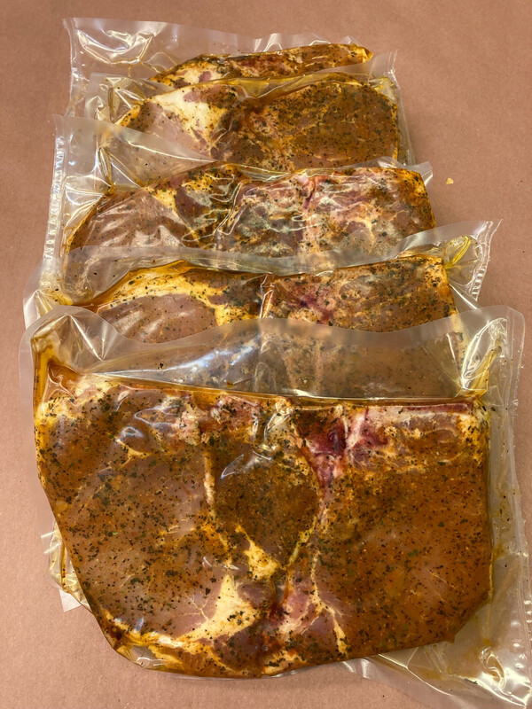 10 Sun-dried Tomato Basil Chops