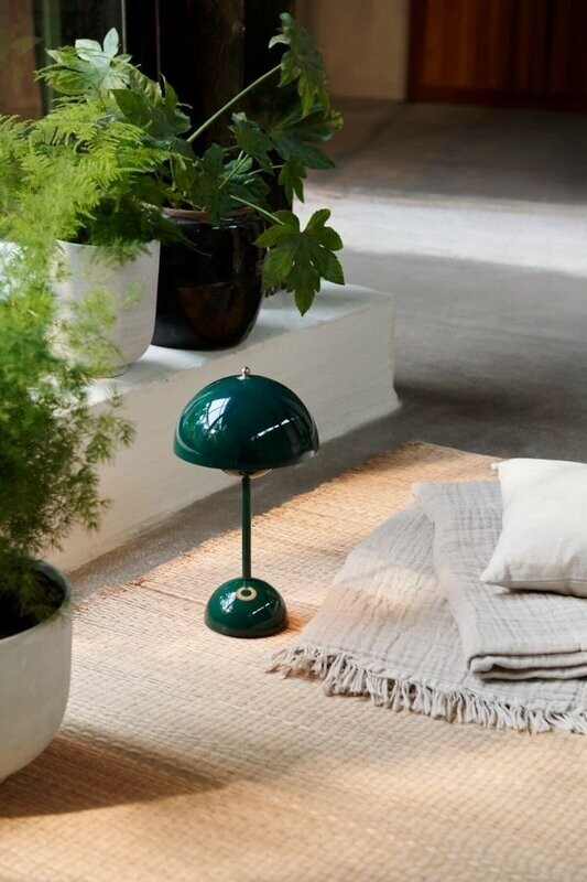 Retro Verner Panton VP9 Flowerpot Portable Table Lamp