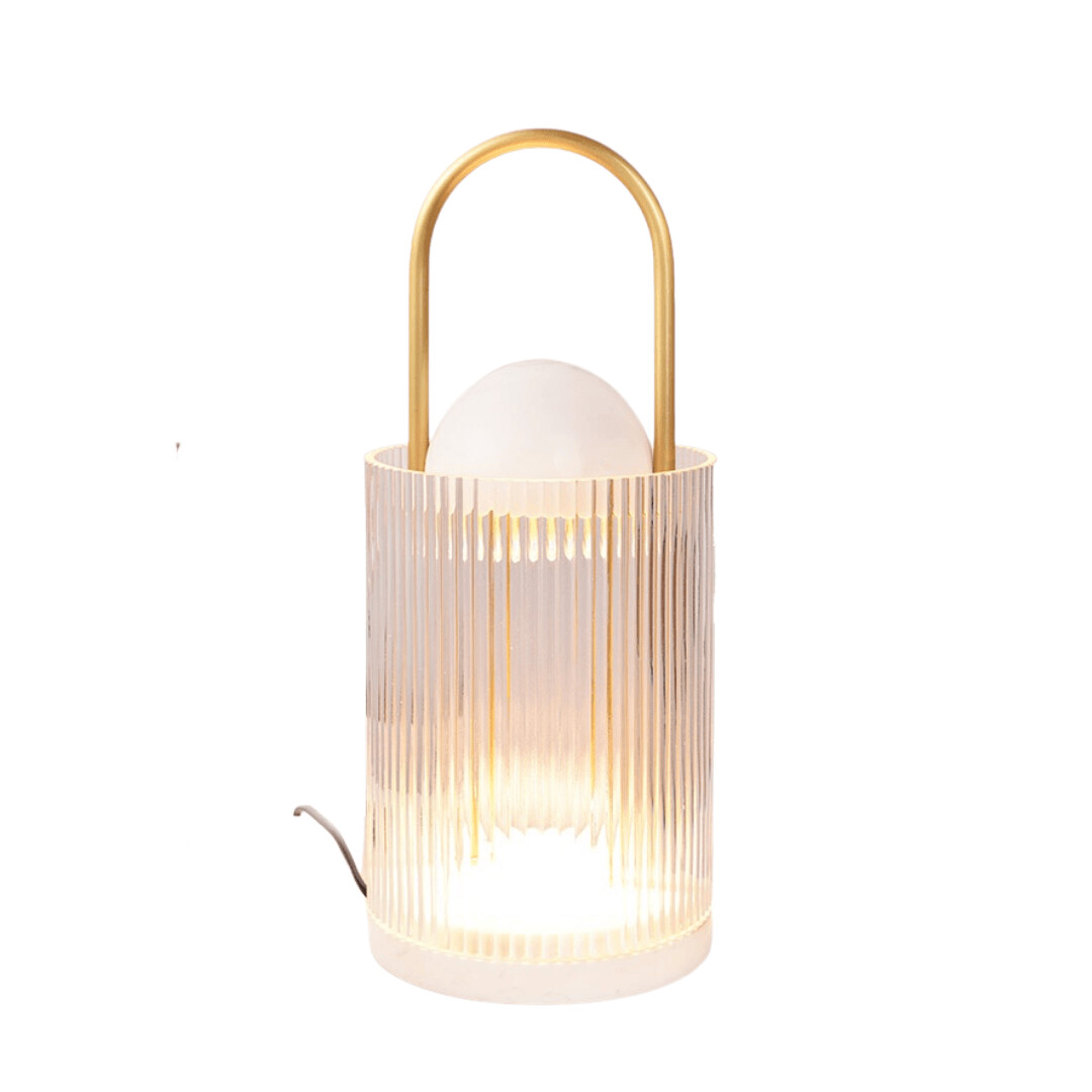 Glass Candle Warmer Lamp, Colour: Transparent