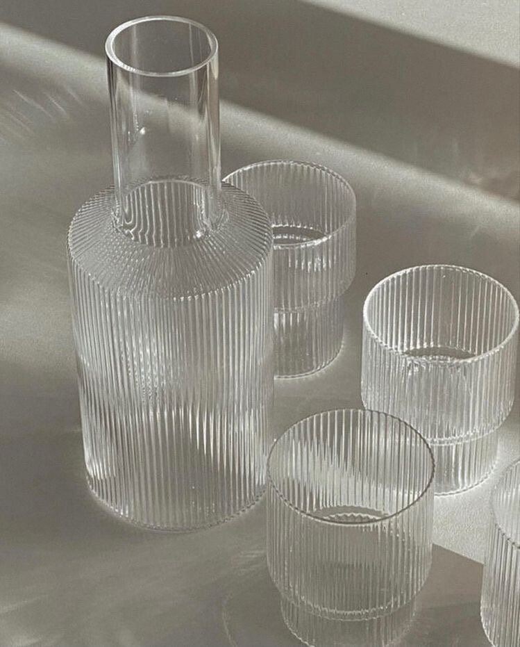Ripple Glass Cups