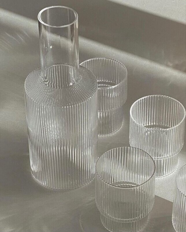 Ripple Glass Cups