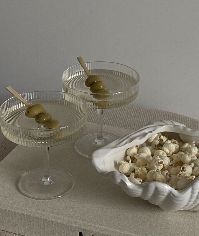 Ripple Champagne Saucer