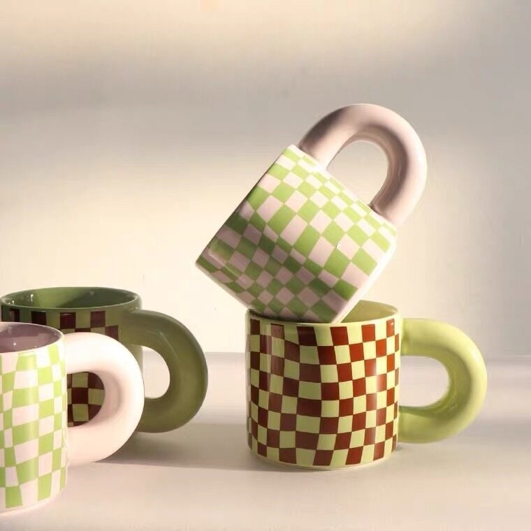 Checkered Mug