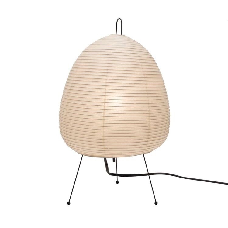Noguchi A1 Table Lamp, Colour: White