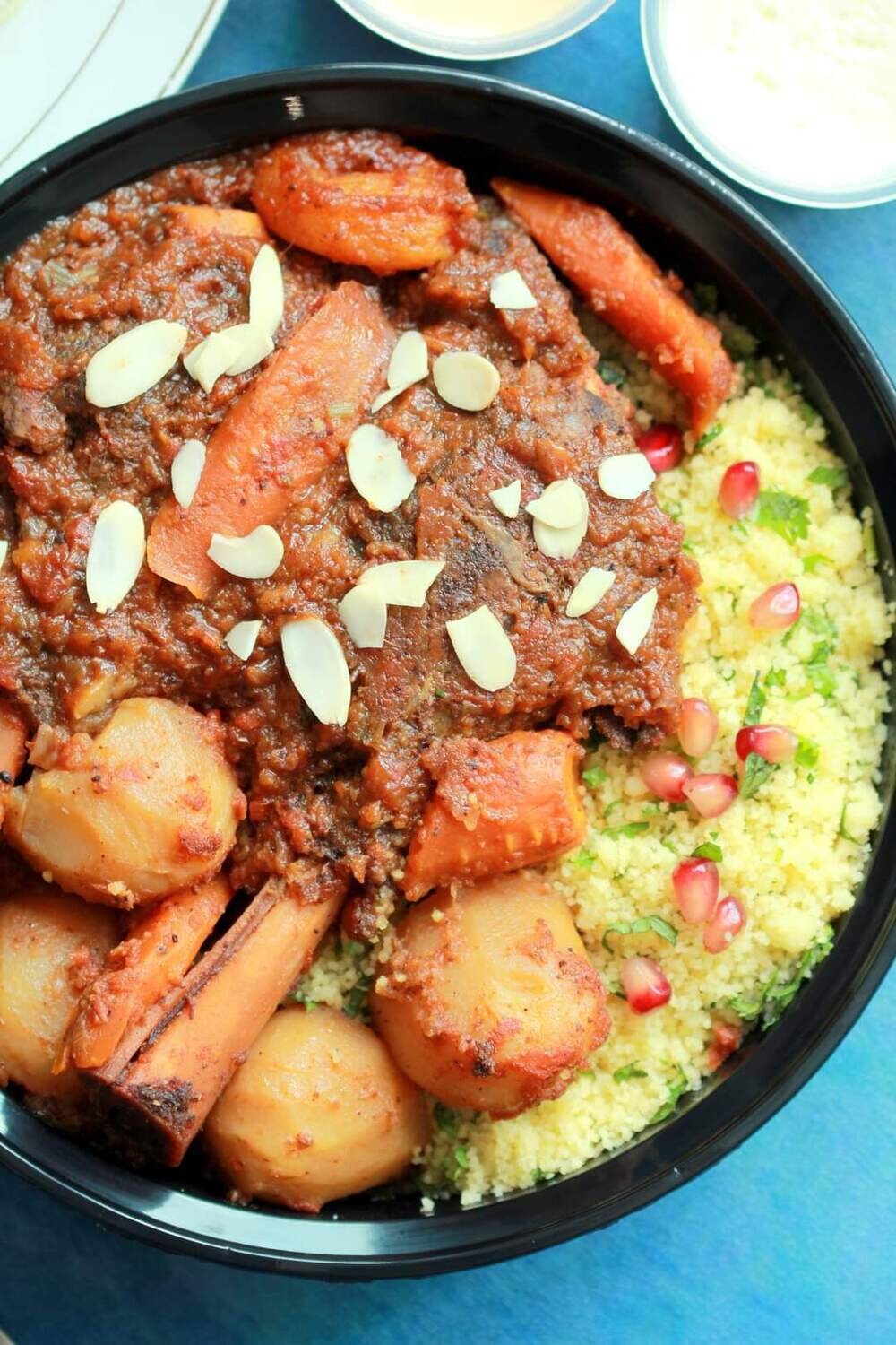 Moroccan Lambshank with Couscous