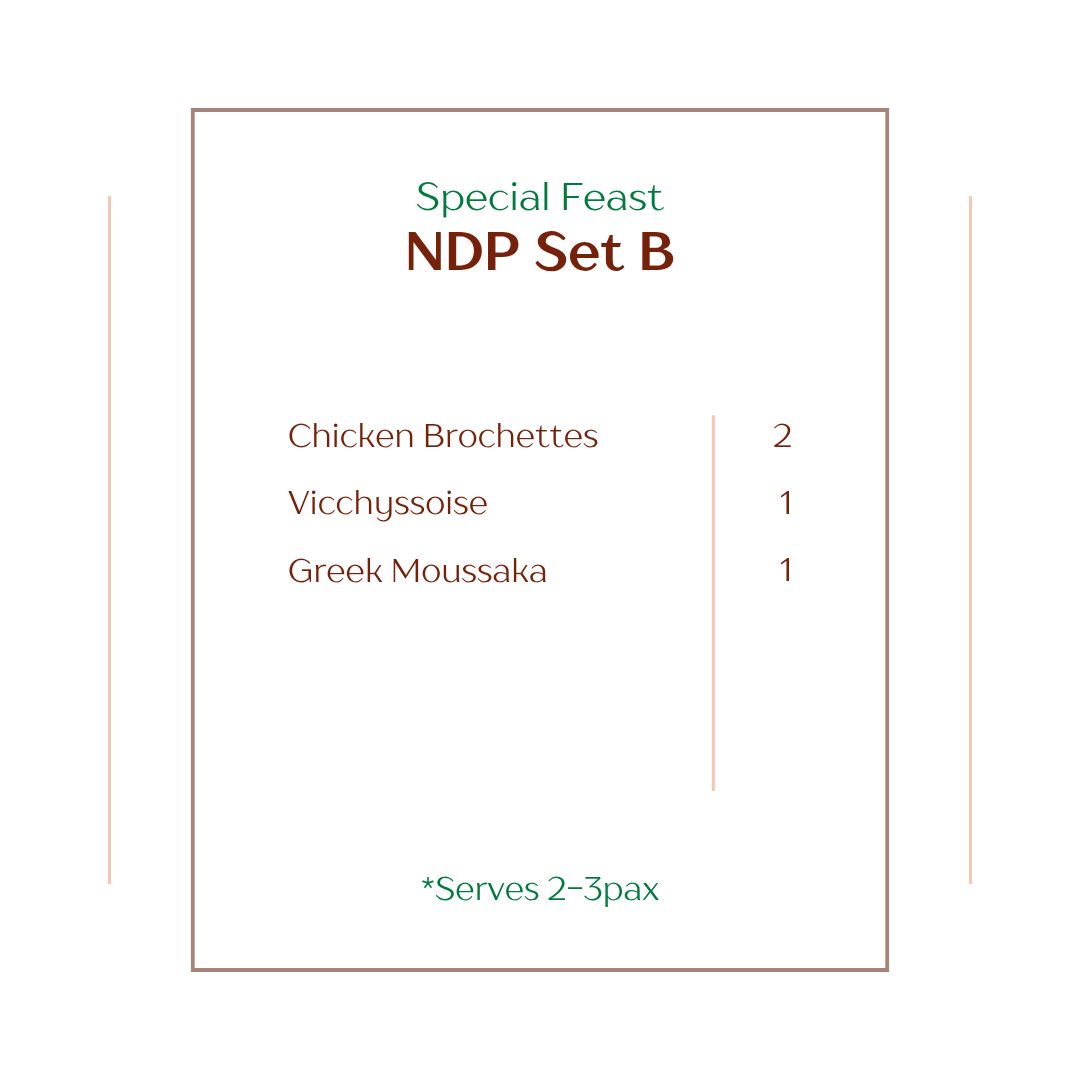 Special Feast :NDP Set B