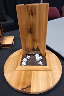 Dice Tower Lazy Susan
