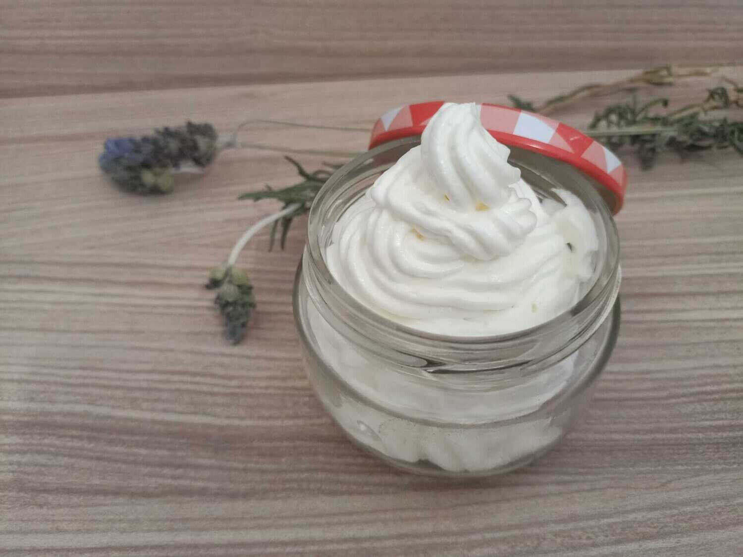 Mousse corporal lavanda