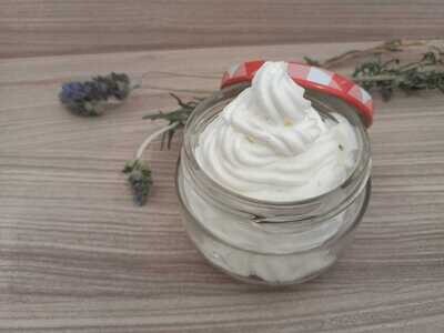 Mousse corporal lavanda