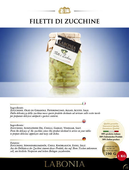 ZUCCHINE A FILETTO