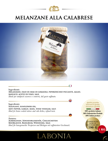 Melanzane alle Calabrese