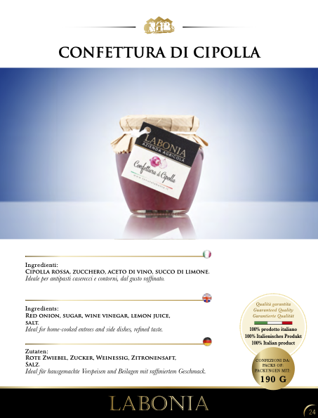 Confettura de Cipolla