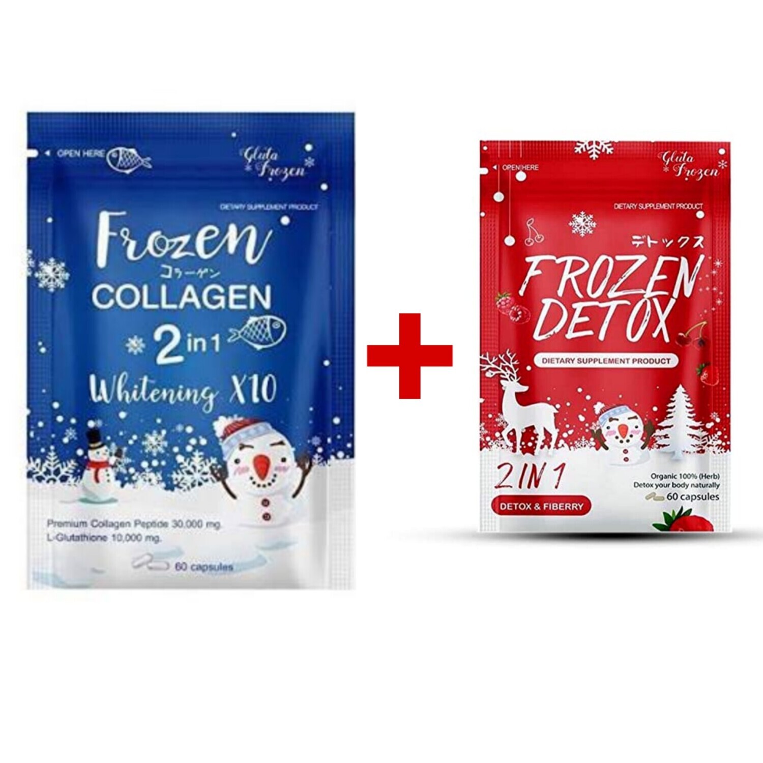 Frozen Detox plus Frozen Collagen