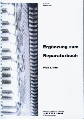 Ergänzung zum Reparaturbuch, Wolf Linde