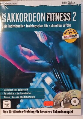Akkordeon Fitness Band 2 +CD, + DVD