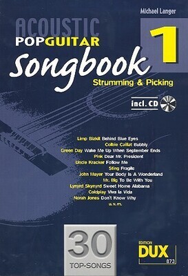 Acoustic Pop Guitar Songbook Band 1