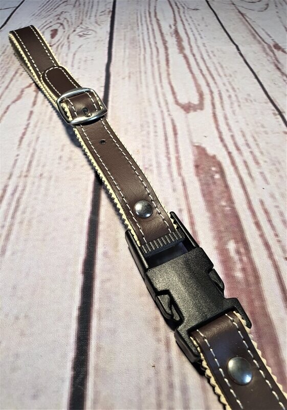 Querriemen / Rückenriemen Leder braun * aus Slowenien Querriemen / Rückenriemen Leder braun * aus Slowenien