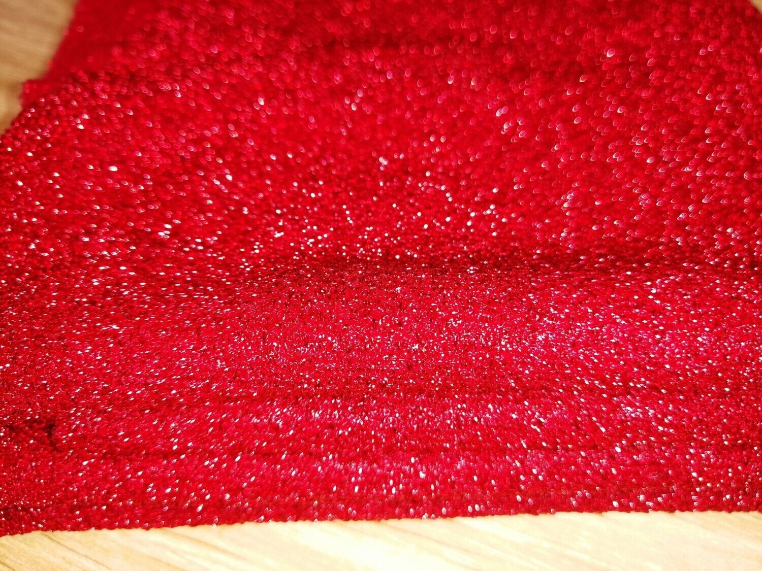 Gaze Verdeckgaze, rot, 25cm x 75cm