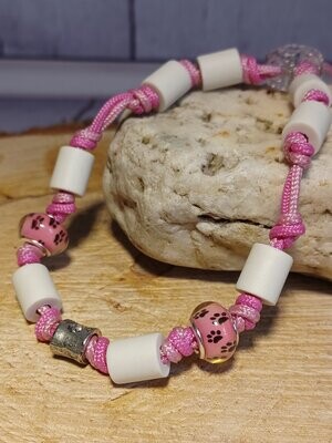 EM-Keramik Halsband, Anti Zecken Halsband, Rosa/Pink