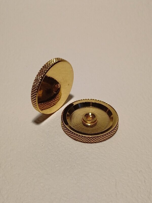 Handriemen / Bassband Befestigung
Spannmutter für Handriemen, Durchmesser 30mm, goldfarben Handriemen / Bassband Befestigung
Spannmutter für Handriemen, Durchmesser 30mm, goldfarben