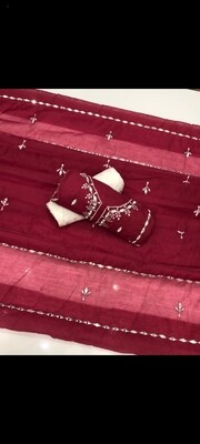 Fancy 3Pcs dress with mirror work