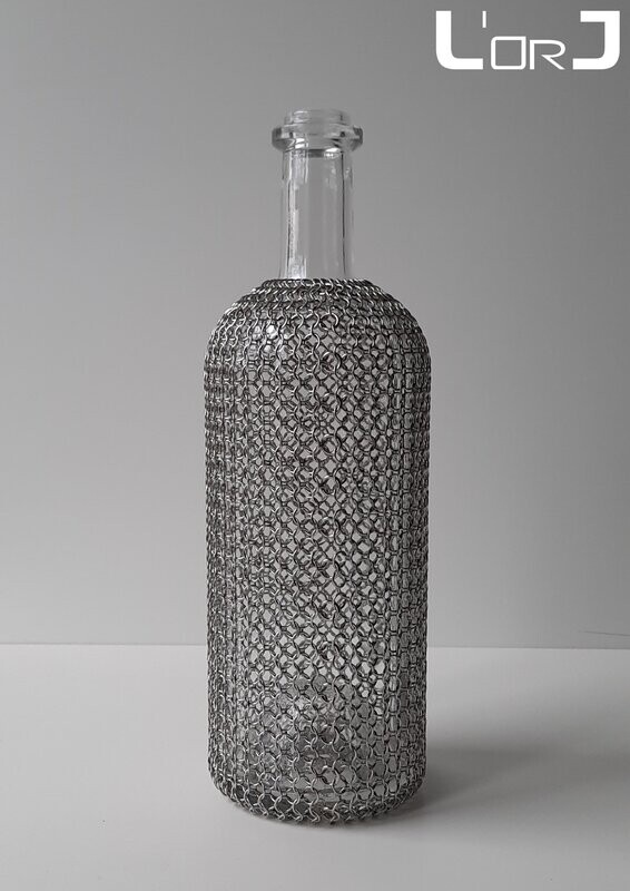 Bouteille cotte de mailles