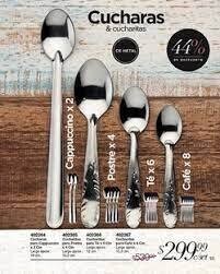 set x 6 cucharas para te
