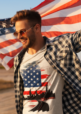 Men&#39;s T-Shirt-USA
