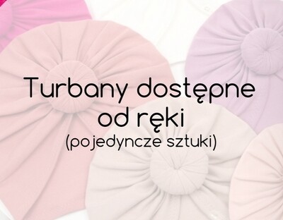 Turbany dostępne od ręki
