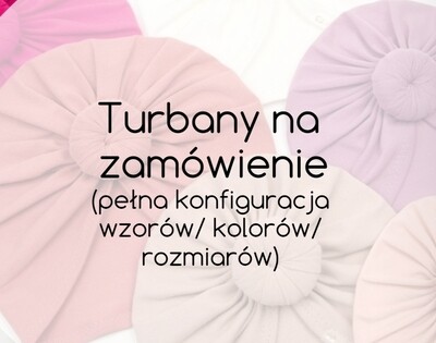 Turbany na zamówienie