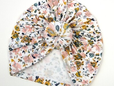 Turban DONUT (42/ Tiny Flowers)