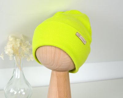 Czapka BEANIE prążkowana