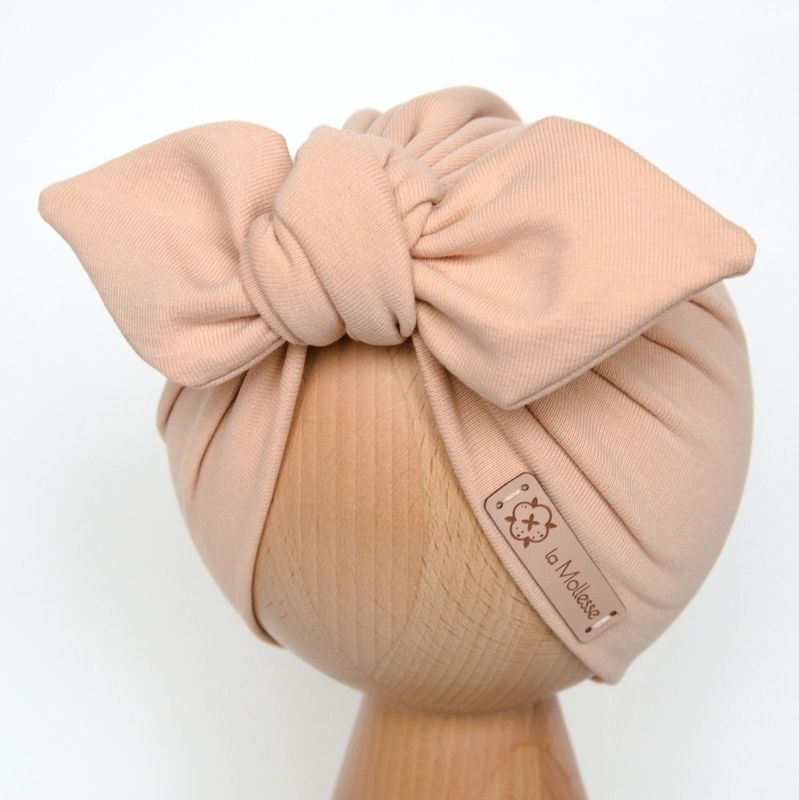 Turban z podwójnej dzianiny MOTYLEK