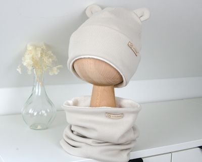 Zimowa czapka prążkowana (różne kolory)