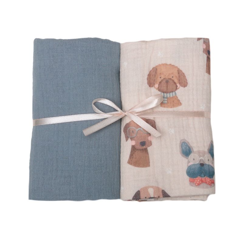 2-pak pieluszek muślinowych