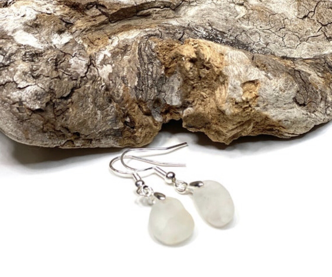 Cape May Diamond &amp; Sterling Silver Earrings