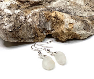 Cape May Diamond &amp; Sterling Silver Earrings