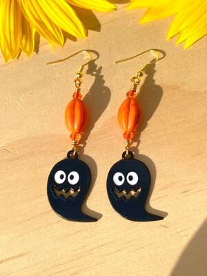 Halloween Ghost Dangle Earrings