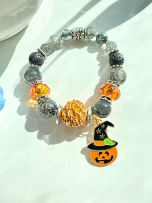 Halloween Jack-o'Lantern Bracelet Gift For Her