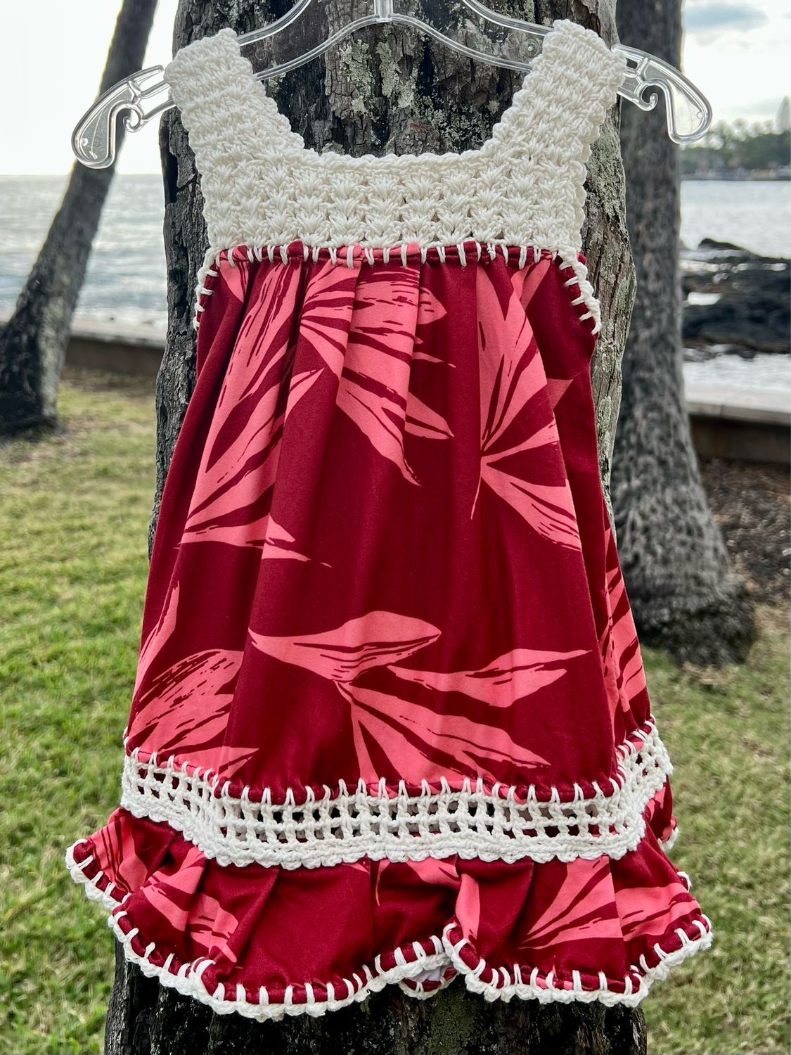 Girls Coral Dress