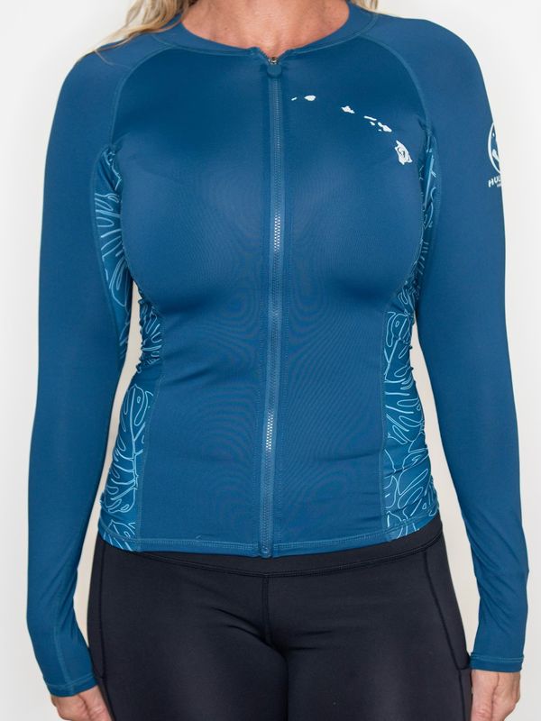 Bermuda UV ZipUp Rashgaurd