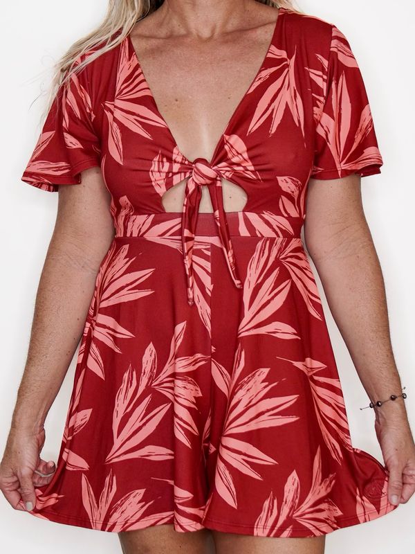 Belladonna Romper Bamboo Leaf