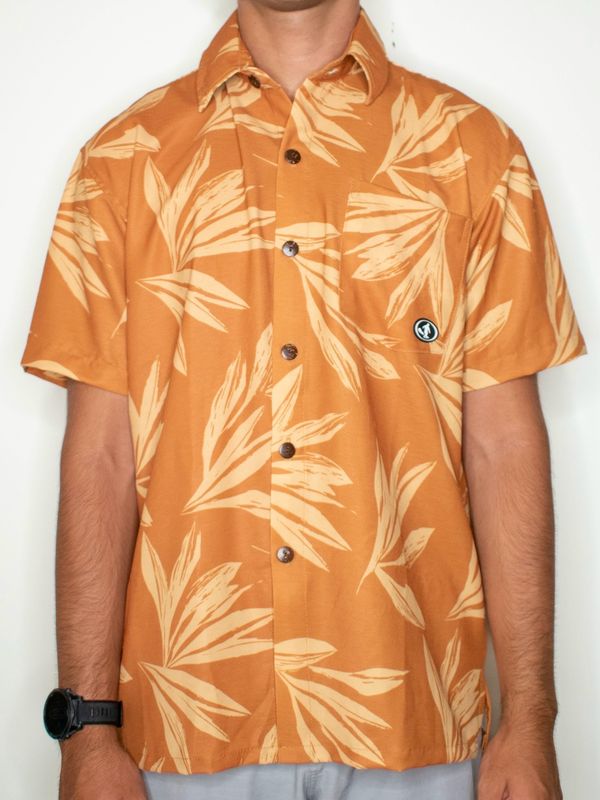 Bamboo Baja Button Up