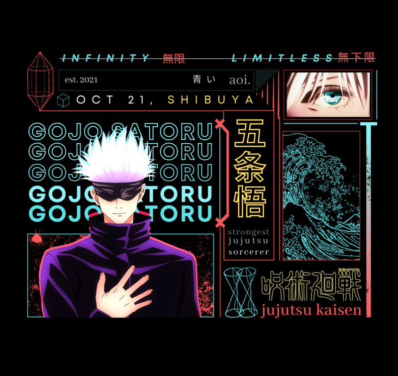Jujutsu Kaisen, Gojo - Unisex Hoodie