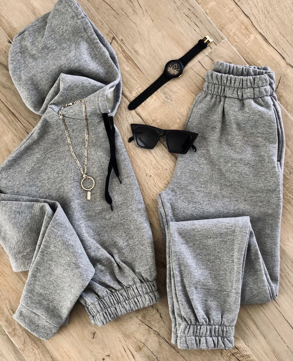 Conjunto Monaco gris