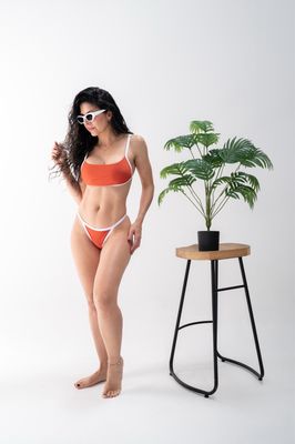 Bikini Santorini terracota